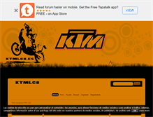 Tablet Screenshot of ktmlc8.es